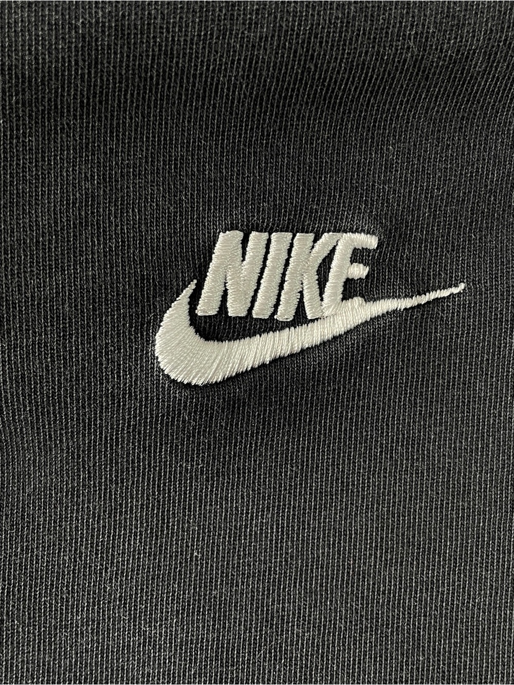 Nike Hoodie Men's Small Black Pullover Long Sleeve Lightweight Cotton Sporty - Picture 5 of 8